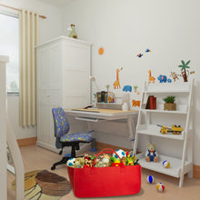 Carica l&#39;immagine nel visualizzatore di Gallery, WolinTek sac en Feutre Cestino in Feltro, Borsa Portalegna Camino Legno Rosso