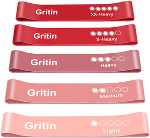 Set Bande Elastiche Fitness - 5 Livelli Resistenza | Per Crossfit, Yoga E Pilates - Foto 3