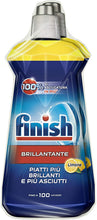 Carica l&#39;immagine nel visualizzatore di Gallery, Finish Brillantante Additivo Lavastoviglie, Lemon, 2 x 500 ml