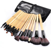 Carica l&#39;immagine nel visualizzatore di Gallery, Pennelli Make Up,Cadrim 24 pezzi Set di pennelli professionali per Madera - Ilgrandebazar