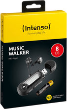 Carica l&#39;immagine nel visualizzatore di Gallery, Intenso Music Walker - Lettore MP3, 8GB Nero, con Auricolari