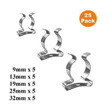 Carica l'immagine nel visualizzatore di Gallery, 25 x Assortimento Wide Base Strumento a Molla di Primavera Terry Clips Heavy... - Ilgrandebazar