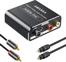 Carica l&#39;immagine nel visualizzatore di Gallery, Techole  AMANKA  Adattatore Ottico Jack, 192Khz Controllo Volume Convertitore Audio...