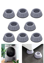 Carica l&#39;immagine nel visualizzatore di Gallery, 8 Pcs Piedini Antivibrazione Lavatrice Supporto Universale Contro le Vibrazioni Piedini di Gomma Antivibranti e Antiscivolo per Mobili ed Elettrodomestici