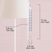 Carica l&#39;immagine nel visualizzatore di Gallery, Lantelme 4086 Set di 5 termometri analogici per Interno ed Esterno; in bianco - Ilgrandebazar