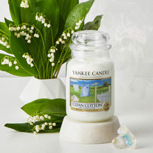 Carica l&#39;immagine nel visualizzatore di Gallery, Yankee Candle candela profumata in giara grande, 10.1x9.8x17.5 cm, Bianco - Ilgrandebazar