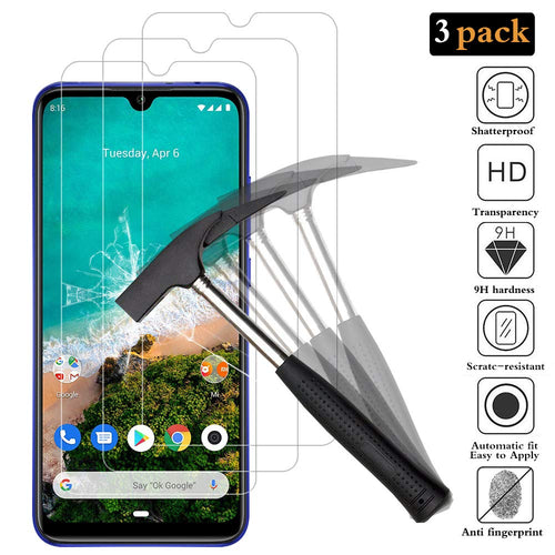 ANEWSIR 3X Vetro Pellicola Protettiva per Xiaomi Mi A3 Temperato... - Ilgrandebazar
