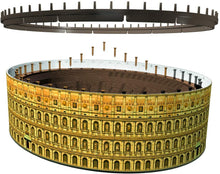 Carica l'immagine nel visualizzatore di Gallery, Ravensburger 11148 Colosseo Night Edition 3D Puzzle, 216 Pezzi Multicolore, Età Raccomandata 10+, Dimensioni Finali 32 x 26 x 10 cm