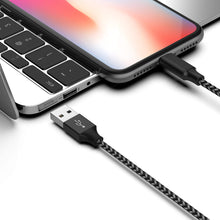 Carica l&#39;immagine nel visualizzatore di Gallery, QGhappy Phone Cavo,[4 Pezzi/0.5M 1M 2M 3M] Nylon Cavo [4