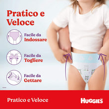 Carica l&#39;immagine nel visualizzatore di Gallery, Huggies Ultra Comfort Pannolini Mutandina, Taglia 6 (15-25 Kg), Confezione da 60 Pannolini Mutandina 6 60