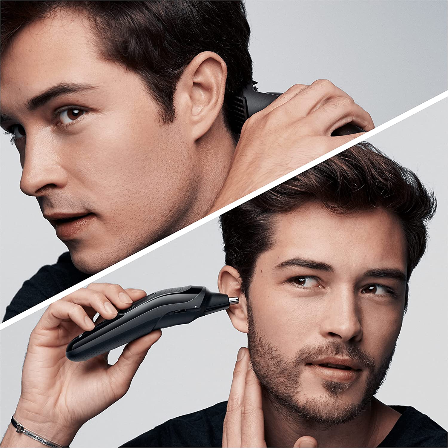 Hatteker Regolabarba Rasoio Elettrico Barba Tagliacapelli Uomo - Foto 10