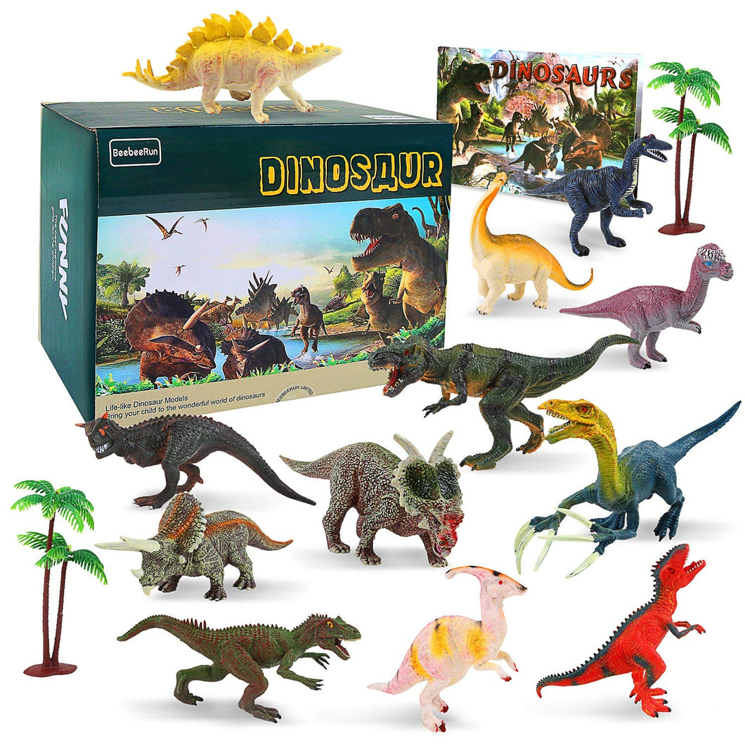 Set Di 54 Figure Di Dinosauri - Giocattoli Per Bambini 3-9 Anni, Regalo Compleanno Per Ragazzi E Ragazze Con Dinosauri Gioco