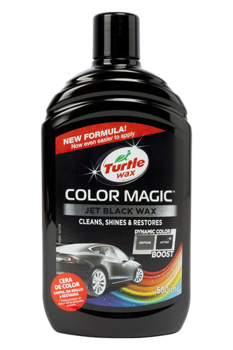 Turtle Wax 52708 Cera Protettiva Color Magic per Auto, Nero, 500 500 ml, Nero - Ilgrandebazar