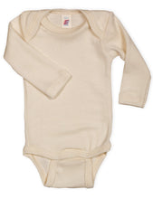 Carica l&#39;immagine nel visualizzatore di Gallery, Body bebé a manica lunga in lana mista seta - Ilgrandebazar