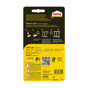 Pattex Power Epoxy Saldatutto Mix 5 minuti, forte colla Trasparente - Ilgrandebazar