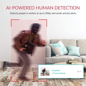 YI Home Camera 1080p ,Telecamera Wi-Fi Interno Compatibile con Alexa ,Telecamera IP per Bambini con Sensore Rilevamento Movimento,Notifiche Push in Tempo Reale,Audio Bidirezionale,Visione Notturna