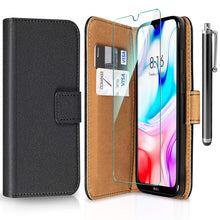 Carica l'immagine nel visualizzatore di Gallery, ivencase Cover per Xiaomi Redmi 8 + Pellicola Protettiva + Penna, Book Cover...