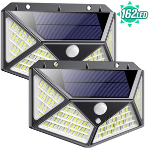 Luce Solare LED Esterno con 2 Sensore di oviento