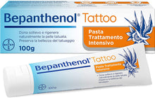 Carica l&#39;immagine nel visualizzatore di Gallery, Bepanthenol Tattoo Crema per Tatuaggi con Pantenolo 5%, Senza Conservanti, Profumi e Coloranti, 100 g