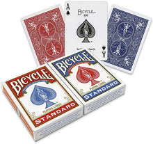 Carica l'immagine nel visualizzatore di Gallery, Bicycle Bicycle-2-Pack Index Rider Back 808 Mazzo Standard Confezione Doppia, Colore Rosso e Blu, Poker 62.8 x 88 mm, 1001781
