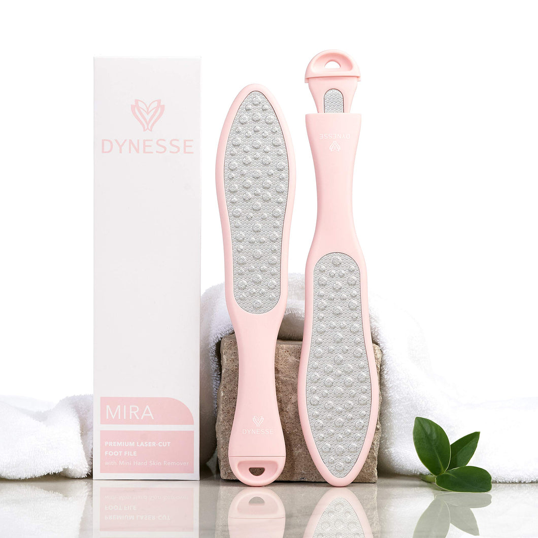 DYNESSE Premium Raspa Piedi Professionale. Include Lima Mini per M Rosa, Rosa - Ilgrandebazar