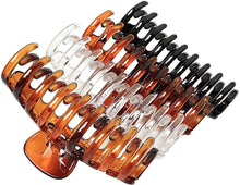 Carica l'immagine nel visualizzatore di Gallery, Cooetr Capelli Clip Artiglio 4 Pezzi Morsetti Per Capelli Antiscivolo Clip Acrilico Clip, Capelli Fermaglio per le donne Pinze Per Capelli Capelli Accessori
