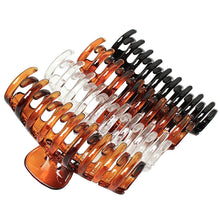Carica l'immagine nel visualizzatore di Gallery, Cooetr Capelli Clip Artiglio 4 Pezzi Morsetti Per Capelli Antiscivolo Clip Acrilico Clip, Capelli Fermaglio per le donne Pinze Per Capelli Capelli Accessori