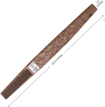 Carica l'immagine nel visualizzatore di Gallery, Dreamlover - Set di 2 fasce elastiche per parrucca, in velluto, regolabili e sottili, colore: marrone Earthen