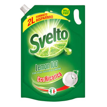 Carica l'immagine nel visualizzatore di Gallery, Svelto Eco Ricarica con Vero Succo di Limone, 2L Limone Verde