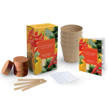 Carica l&#39;immagine nel visualizzatore di Gallery, Kit Semi Peperoncino Peperoni Piccante Set Di Coltivare Peperoncini... - Ilgrandebazar