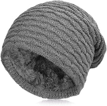 Carica l&#39;immagine nel visualizzatore di Gallery, VBIGER Beanie Cappello in Maglia Cappelli Invernali Berretti in maglia Cappello Invernale Beanie Unisex Caldo Cappello per Sci/Bici/Moto