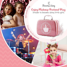 Carica l'immagine nel visualizzatore di Gallery, Set di Trucco per Ragazze, Eleanore's Diary Set Regalo Trucco per Bambini Non Tossico e Lavabile, Regalo per ragazze, Giocattolo per il trucco con custodia per il trucco per ragazze dai 3 anni