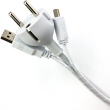 Carica l'immagine nel visualizzatore di Gallery, Purovi® RACCOGLI CAVI SPIRALATO nero ideale per raggruppare cavi elettrici |...