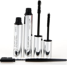 Carica l&#39;immagine nel visualizzatore di Gallery, *Nuovo* Mascara Effetto Ciglia Finte 3d Fibra Ciglia, Mega 2 in 1 set, nero - Ilgrandebazar