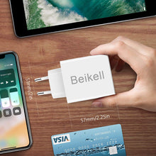 Carica l&#39;immagine nel visualizzatore di Gallery, Beikell Caricatore USB, USB da Muro a 4 Porte 5A / 25W con... - Ilgrandebazar