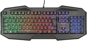 Trust Gaming GXT 830-RW Avonn Tastiera da Gioco Illuminata, Nero [Layout Italiano]