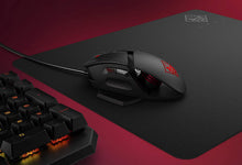 Carica l'immagine nel visualizzatore di Gallery, HP - Gaming Omen 100 Mouse Pad, Superficie Liscia e Antiscivolo, Tappetino in Tela, Base Gommata per Alta Stabilità, Dimensione 36 x 30 x 0.4 cm, Nero