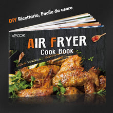 Carica l&#39;immagine nel visualizzatore di Gallery, VPCOK Friggitrice ad Aria Calda con 6 Diversi Programmi di Cottura, Friggitrice ad Aria Senza Olio, Air Fryer Multifunzione 3,5 L, 1500 W Airfryer con LED Touch Screen Senza BPA&amp;PFOA