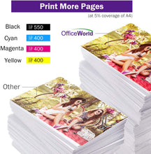 Carica l'immagine nel visualizzatore di Gallery, OFFICEWORLD 603XL Cartucce d'inchiostro Sostituzione per Epson 603 XL 603XL per Epson Expression Home XP-2100 XP-2105 XP-3100 XP-3105 XP-4100 XP-4105, Epson WorkForce WF-2810 WF-2830 WF-2835 WF-2850