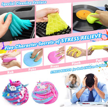 Carica l&#39;immagine nel visualizzatore di Gallery, Dookey Slime Unicorno Kit, Laboratorio Slime per Bambine Slime Forniture Include Argilla, Glitter, Fette di Frutta, Magical Craft Fai da Te Set di Slime Fatto in Casa (43 Pezzi)