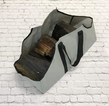 Carica l&#39;immagine nel visualizzatore di Gallery, Selections - Borsa porta legna in tela, impermeabile, con doppio manico - Ilgrandebazar