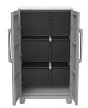 Carica l&#39;immagine nel visualizzatore di Gallery, Terry Transforming Modular 3, Armadio 78 x 43.6 x 143 cm, Grigio - Ilgrandebazar