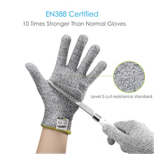 Carica l&#39;immagine nel visualizzatore di Gallery, yokamira Guanti Antitaglio, Certificato EN 388, Protezione di Livello Medium - Ilgrandebazar