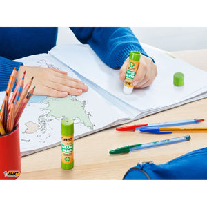 Bic Ecolutions - Colla stick, confezione da 30 pezzi 8 g, verde - Ilgrandebazar
