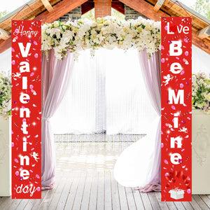 Sayala Decorazioni San Valentino,Banner di Valentino,Bandiera valentines