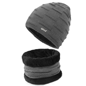 TAGVO Winter Beanie Hat Sciarpa Set Super Soft Fleece Fodera Interna Grande... - Ilgrandebazar