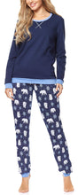 Carica l&#39;immagine nel visualizzatore di Gallery, Merry Style Pigiama Manica Lunga Donna MS10-168(mélange Scuro Grigio, S) - Ilgrandebazar