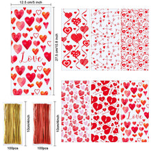 Carica l&#39;immagine nel visualizzatore di Gallery, 180 Pezzi Plastica San Valentino Festa Sacchetti Cellophane Trasparente... - Ilgrandebazar