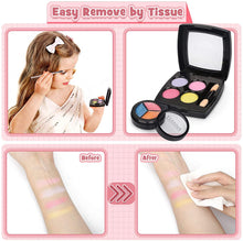 Carica l'immagine nel visualizzatore di Gallery, Dreamon Trucchi Bambina Set, Lavabile Makeup Realistico per Bambini con Borsa Cosmetica Giochi Regalo Bimba 5 Anni
