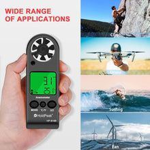 Carica l&#39;immagine nel visualizzatore di Gallery, Anemometer Handheld Wind Speed Meter Gauge HoldPeak 816b Anemometro Digitale - Ilgrandebazar